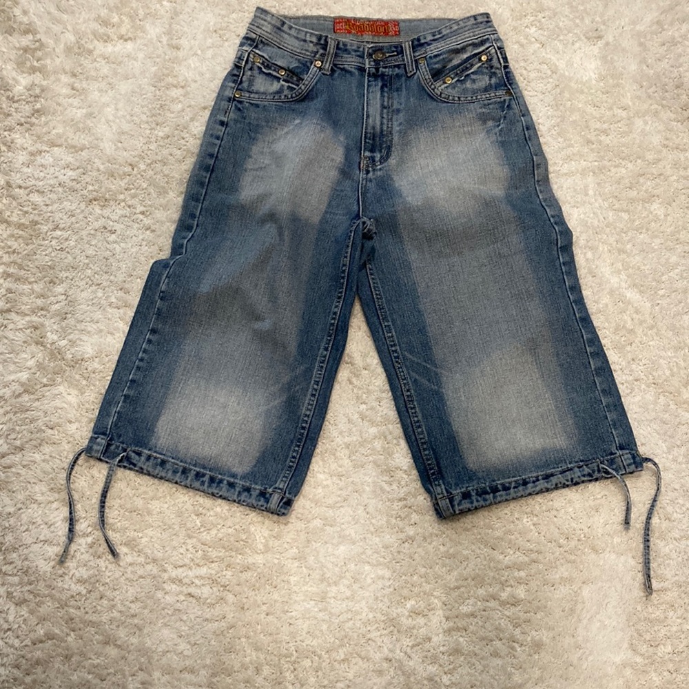 Men’s denim shorts